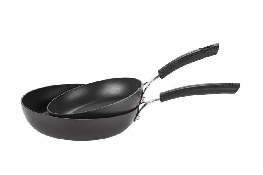 Circulon Hard Anodised Twin Pack Skillet Fry Pan Set 20cm and 24cm