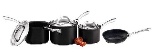 Circulon Infinite Hard Anodized 4 PCs Cookware Saucepan Set