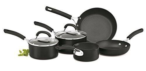 Circulon origins Hard Anodised Cookware Set , 5-Piece - Black