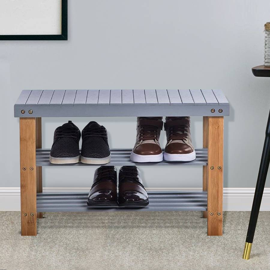 shoe storage rack bench