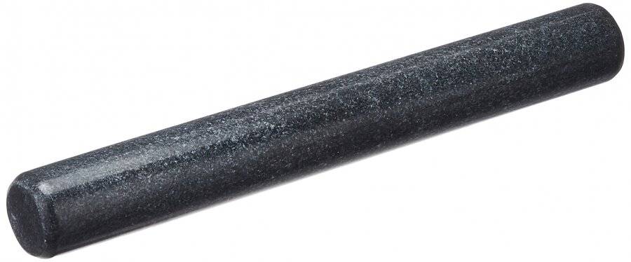 EHC Black Marble Professional Solid Rolling Pin For Baking & Dough