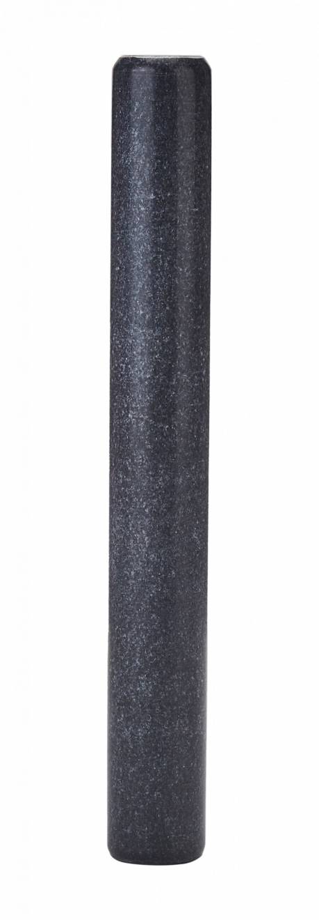 EHC Black Marble Professional Solid Rolling Pin For Baking & Dough