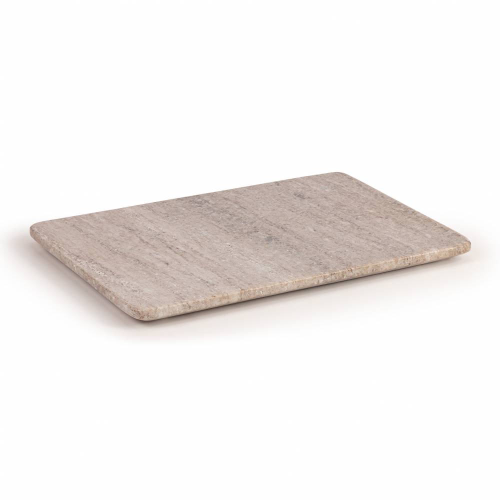 EHC Marbl Cutting Chopping Board w/Anti-Slip Pads, Natural Natural