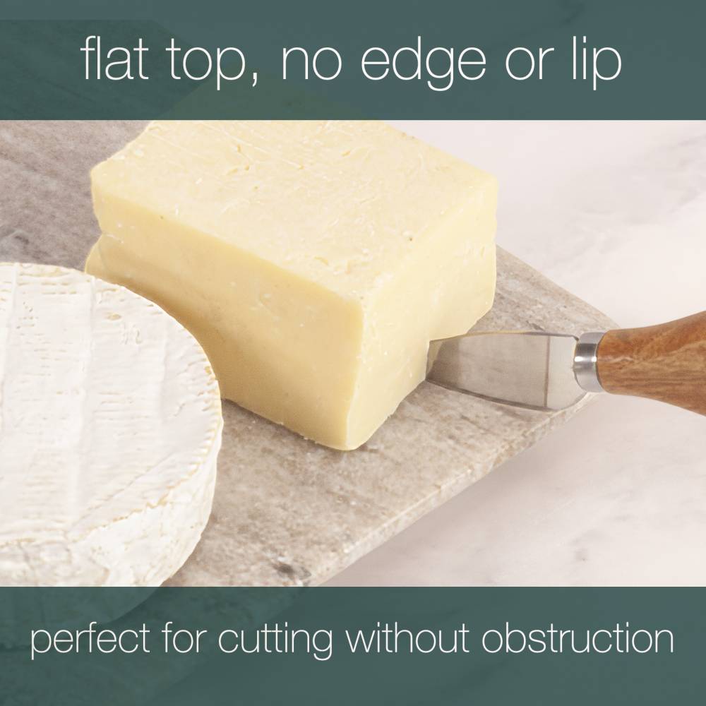 EHC Marbl Cutting Chopping Board w/Anti-Slip Pads, Natural Natural