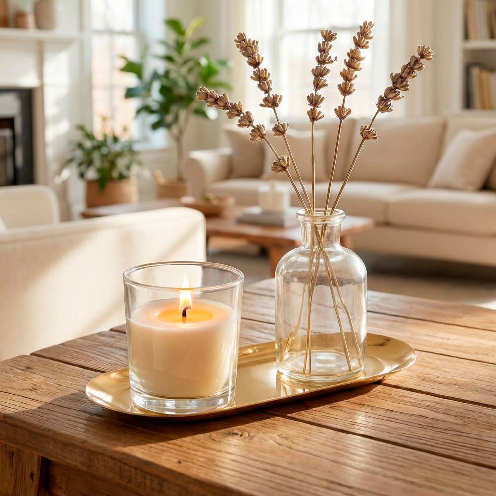 EHC Set of 2 Stainless Steel Decorative Vanity Trays, Oval, Gold