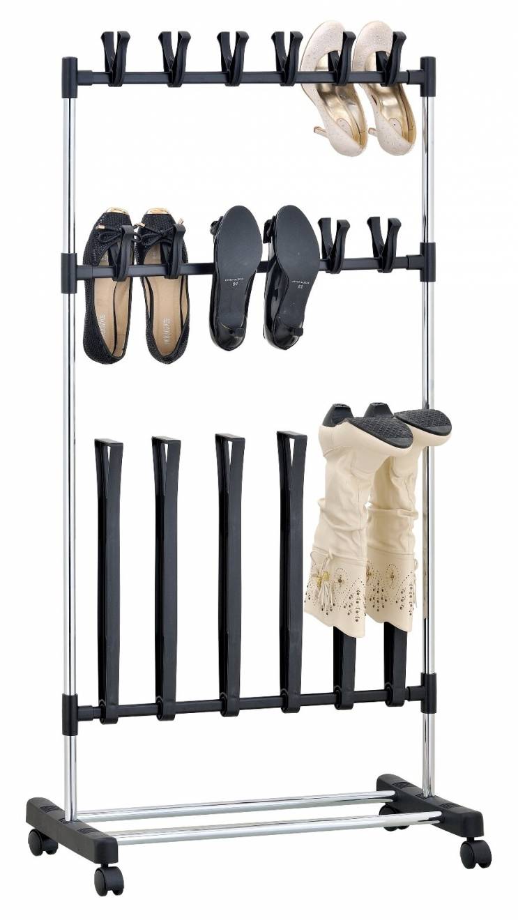 EHC Shoe and Wellington Boot Shoe Stand on Wheels