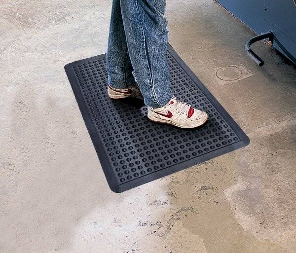 Heavy Duty Anti-Fatigue Non Slip Rubber Bubble Door Mat