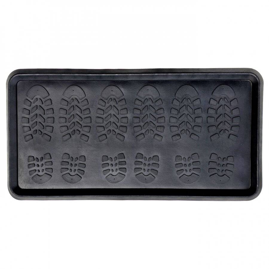Heavy Duty Outdoor and Indoor Weather Resistant Rubber Boot Tray
