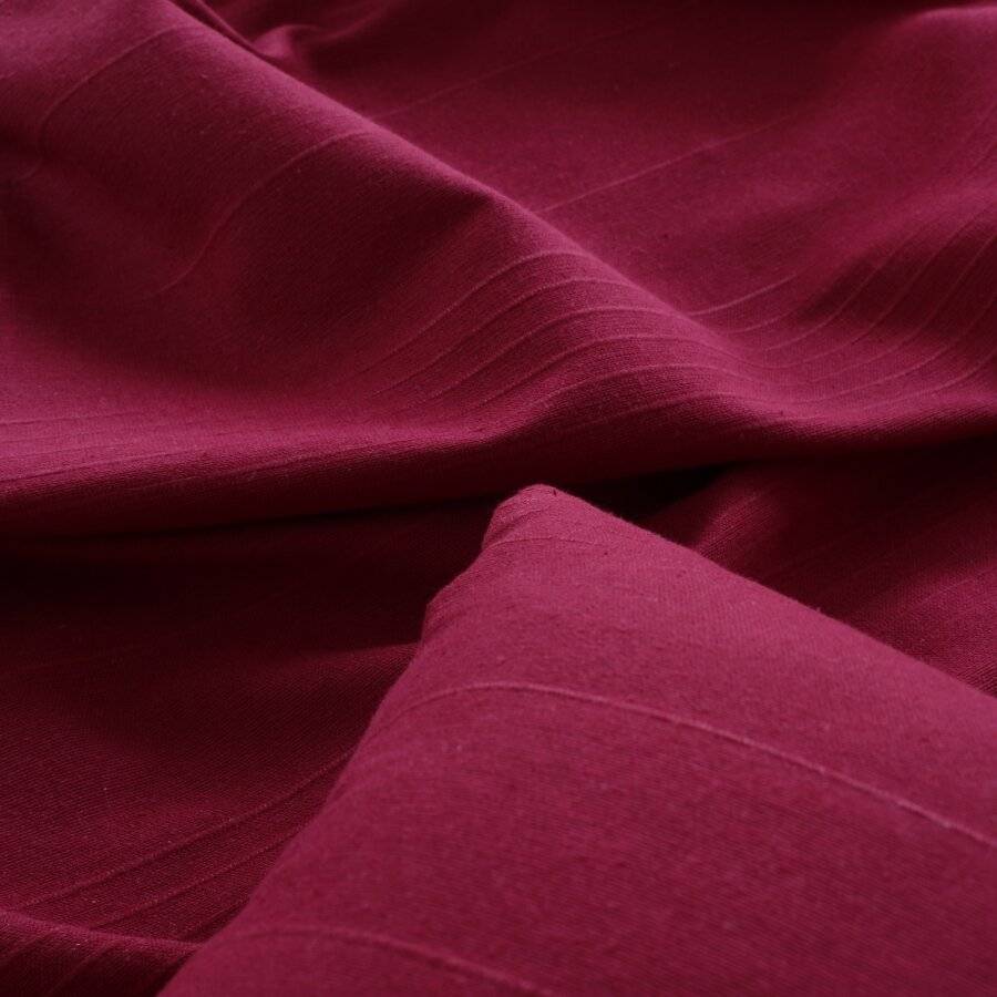 Classic Rib Cotton Throw, For Super King Size Bed 250 x 380cm, Wine