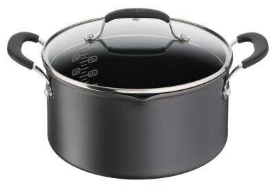 Jamie Oliver By Tefal 5.2L Hard Anodised 24 cm Stew Pot With Lid