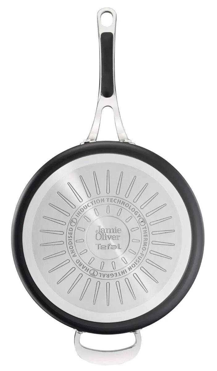 Jamie Oliver by Tefal Cook's Classics Hard Anodised 26 cm Saute Pan