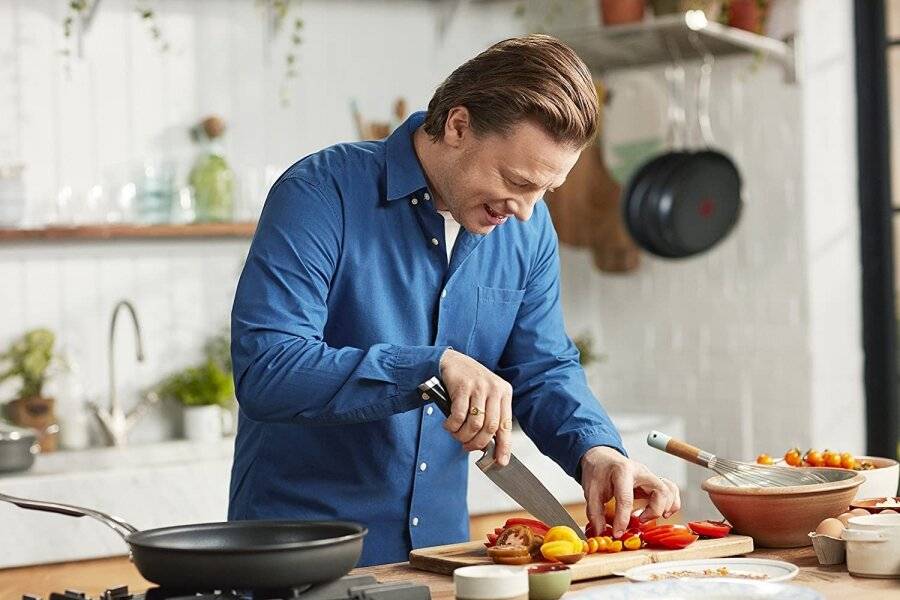 Jamie Oliver by Tefal Hard Anodised Premium H9029044 30 cm Shallow Pan