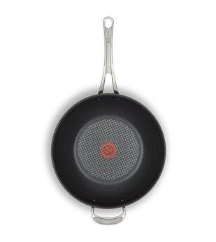 Jamie Oliver  Premium Hard Anodised Induction 30 cm Wok - Grey