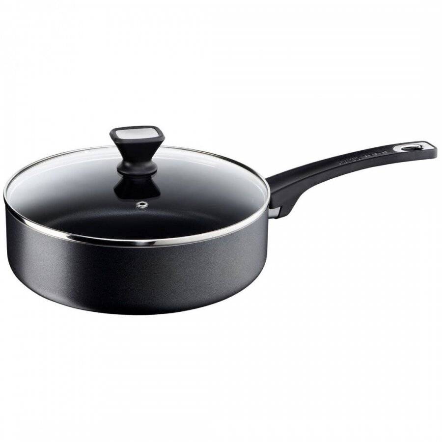 Ontembare Tranen erts Jamie Oliver Tefal Titanium Saute Pan & Lid|Elite Housewares