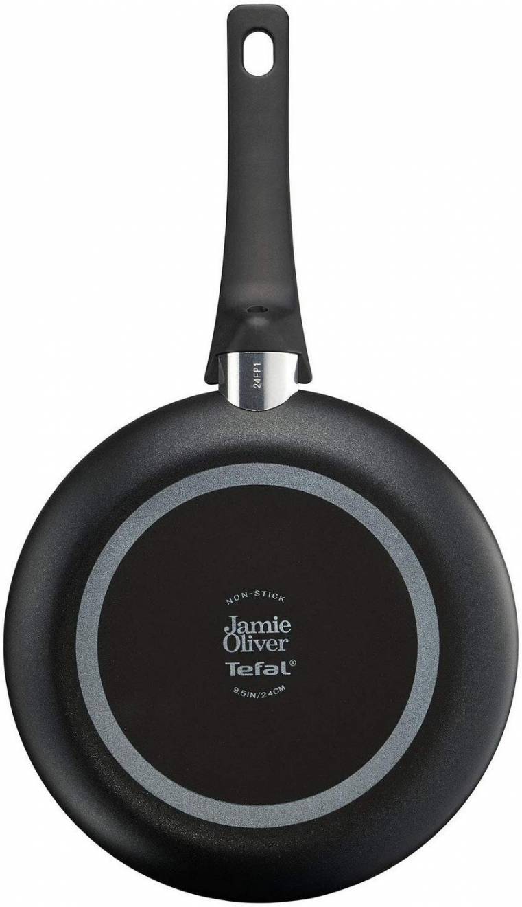 Jamie Oliver Twinpack  Nonstick Frying Pan Set, 20 and 26 cm - Black