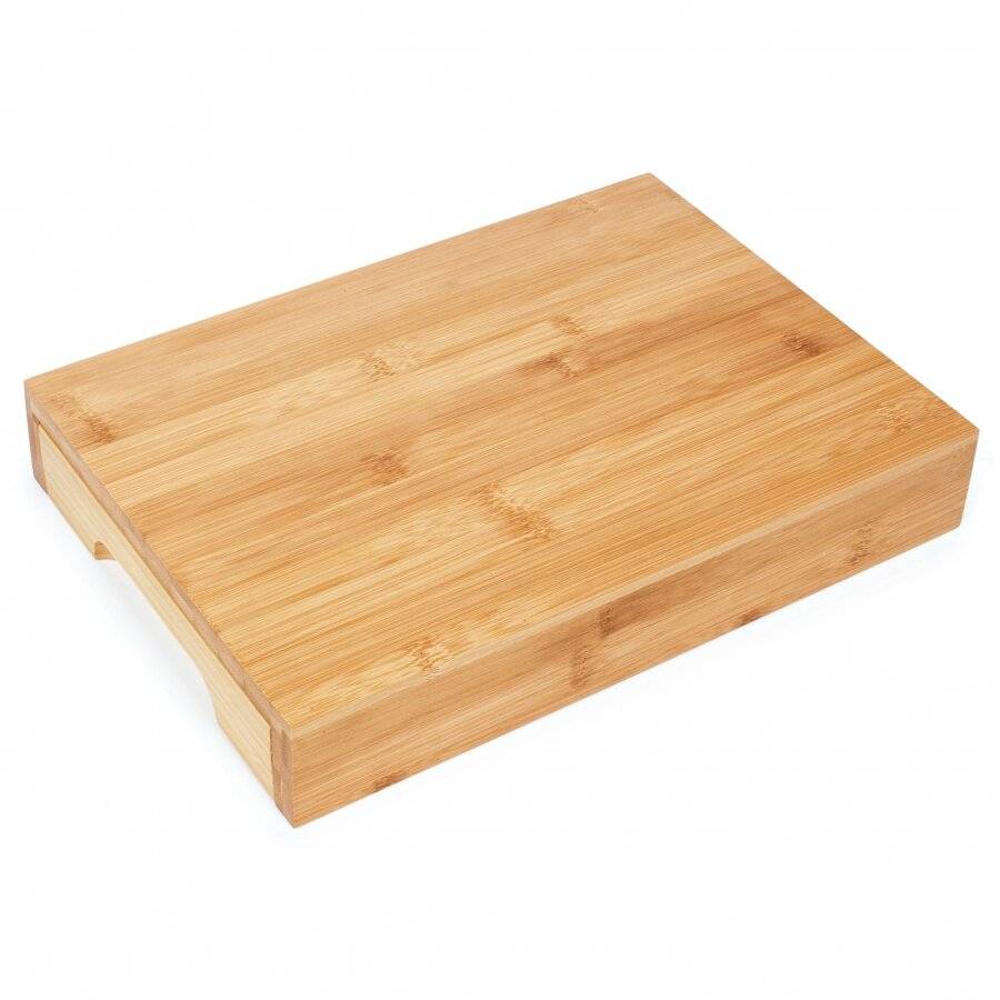 Large Rectangular Wooden Expandable Cheese Board With  Drawer