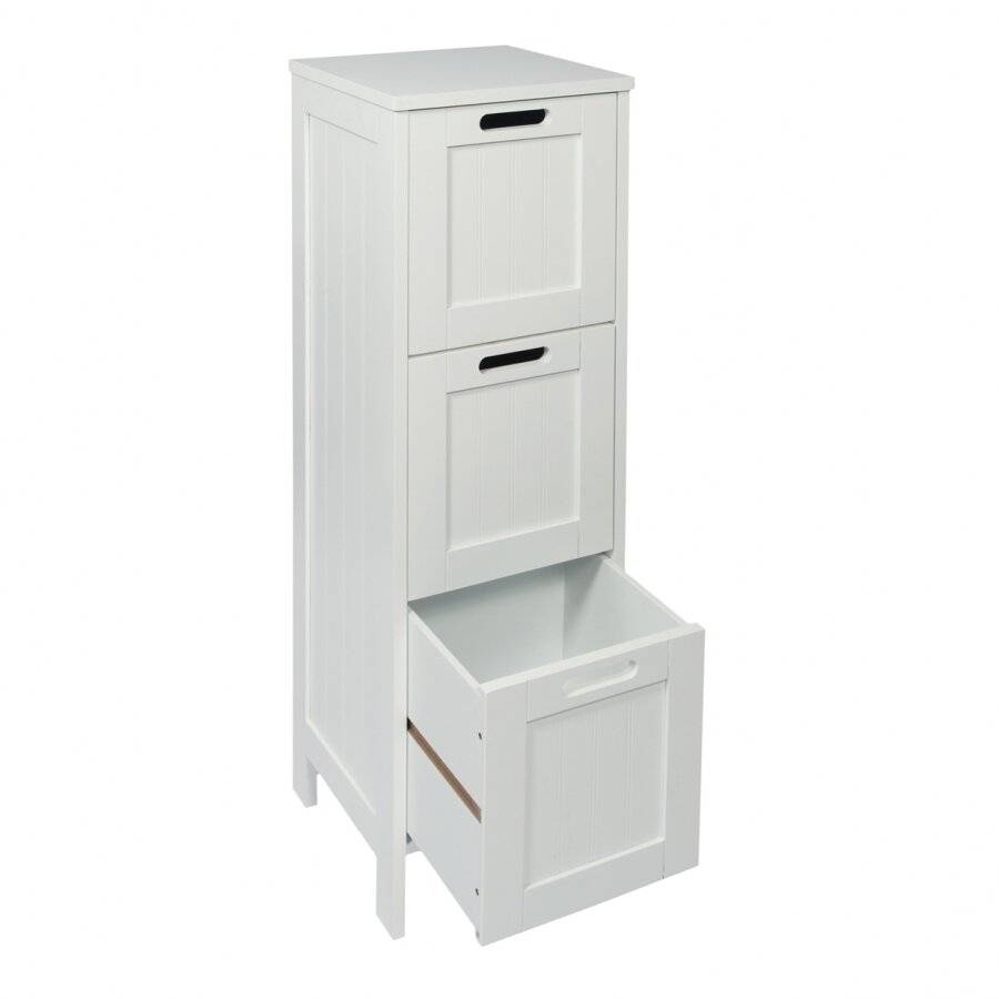 MDF 3 Drawer Storage Cabinet For Bathroom and Bedroom