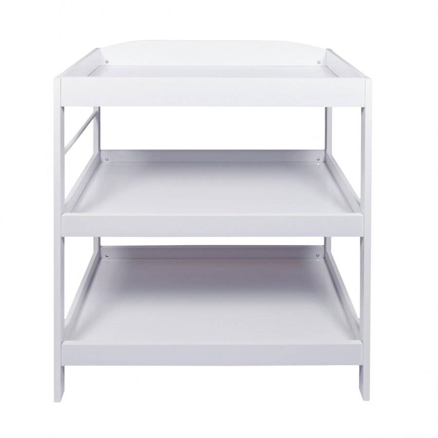 MDF Baby Changing  Dresser Station With Towel Rail - White