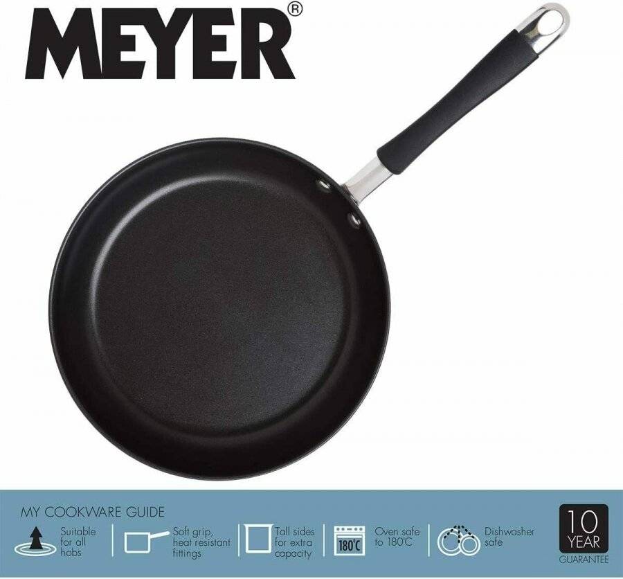 Meyer 5 pcs Stainless Steel Induction Saucepan Frying Pan Cookware Set