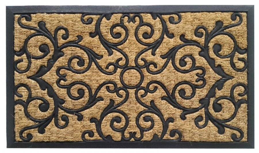 Panama Natural Coir & Rubber Indoor & Outdoor Non-Slip Doormat