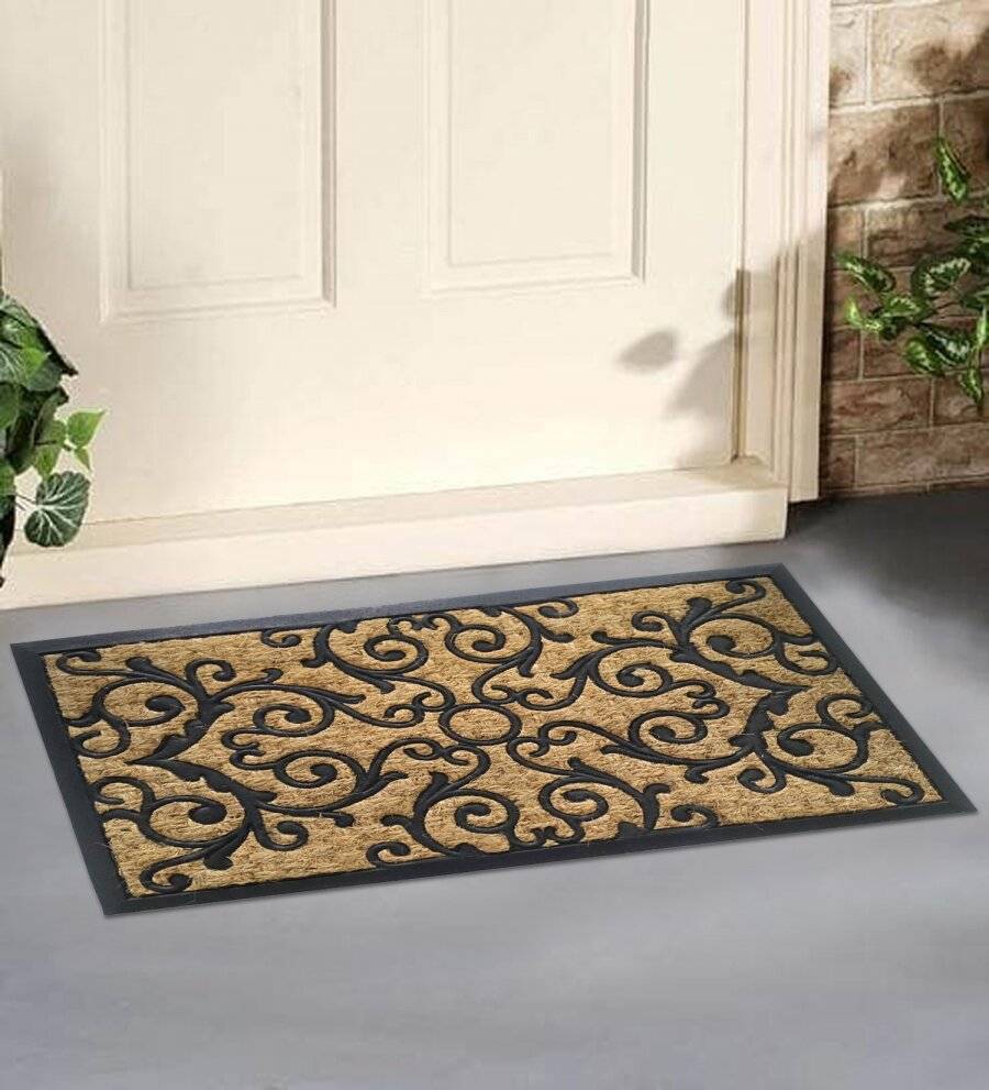 Panama Natural Coir & Rubber Indoor & Outdoor Non-Slip Doormat