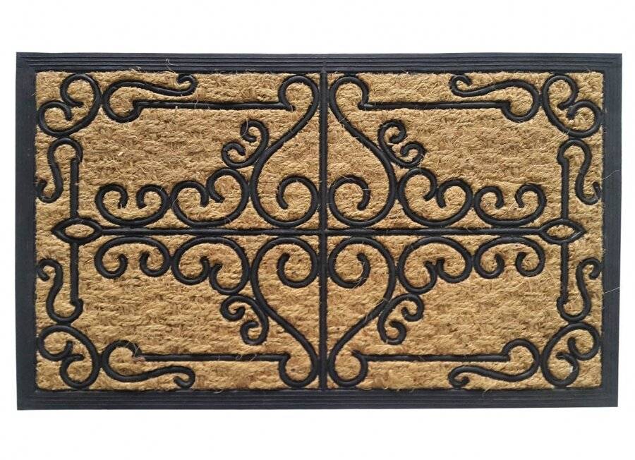 Panama Robust Natural Coir & Rubber Indoor & Outdoor Non-Slip Doormat