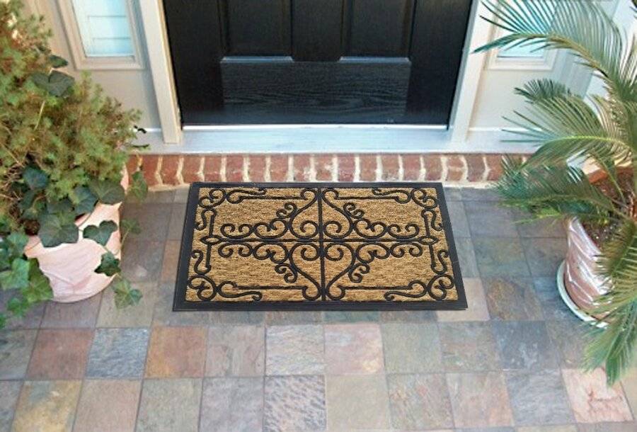 Panama Robust Natural Coir & Rubber Indoor & Outdoor Non-Slip Doormat