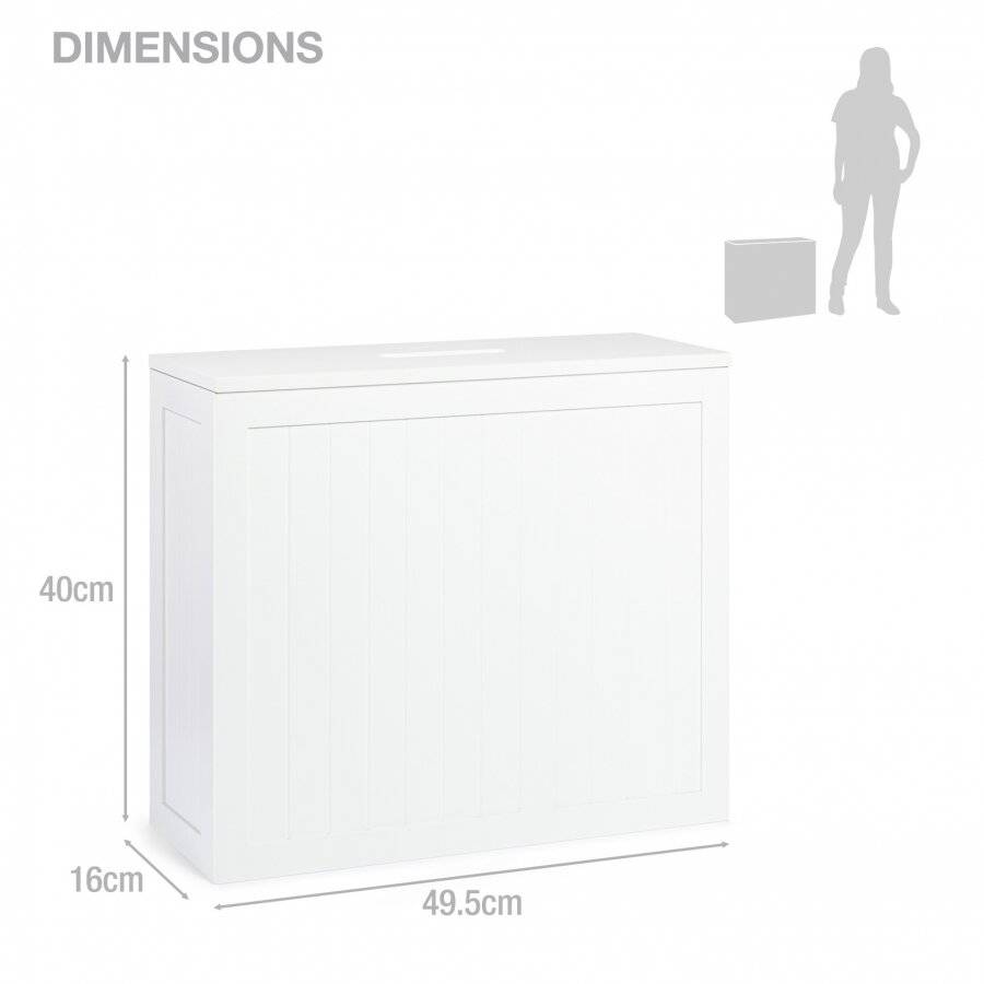 SlimLine Range MDF Multi Purpose Bathroom Storage Unit