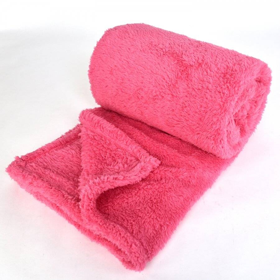 Super Soft Polar Thermal Throw - Pink (130 cm x 210 cm)