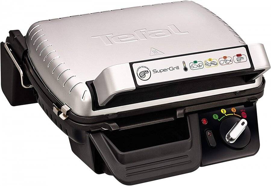 TEFAL 2 in 1 Super Grill - 6 Portions / Settings Including Searing