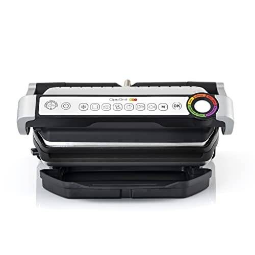 Tefal 2000W Stainless Steel OptiGrill+ With 6 Automatic Settings
