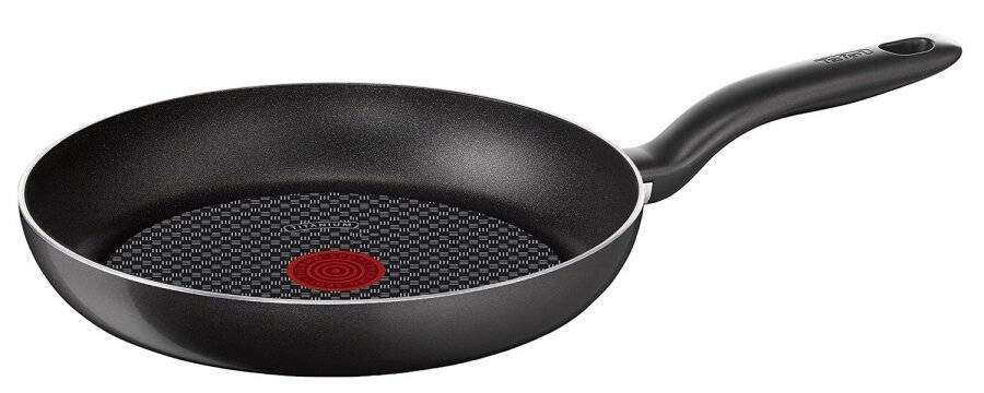 Tefal 28 cm Hard Titanium Nonstick Thermo-Spot Frying Pan - Black