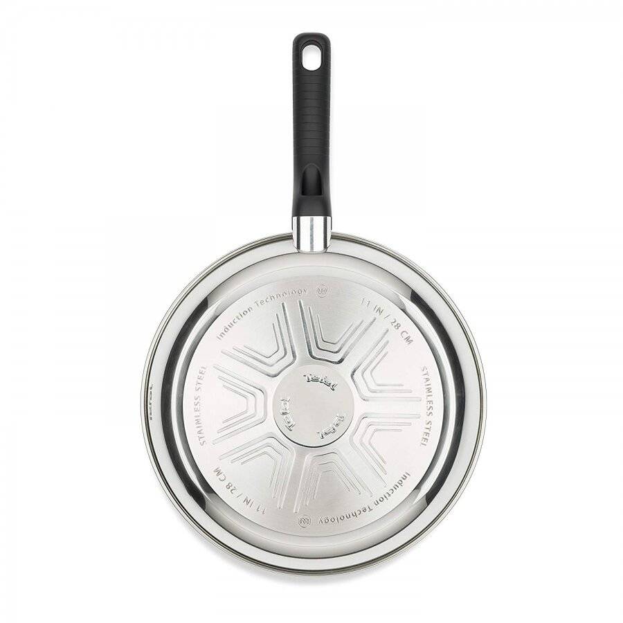 Tefal 5 Piece ComFort Max Stainless Steel Pots and Pans, Induction Set