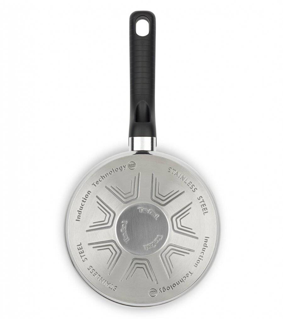 Tefal 5 Piece ComFort Max Stainless Steel Pots and Pans, Induction Set
