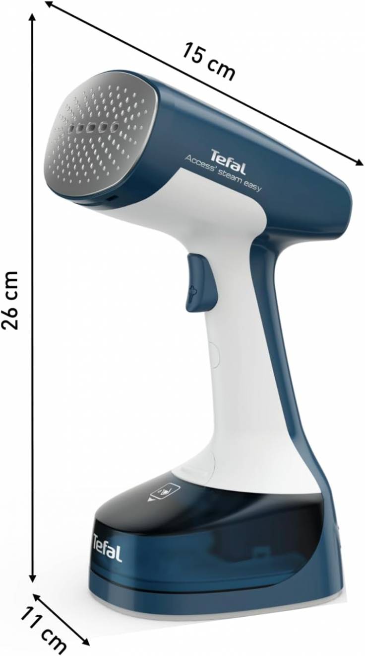 Tefal  Access Steam Easy DT7130G0 Handheld Garment Steamer, Blue