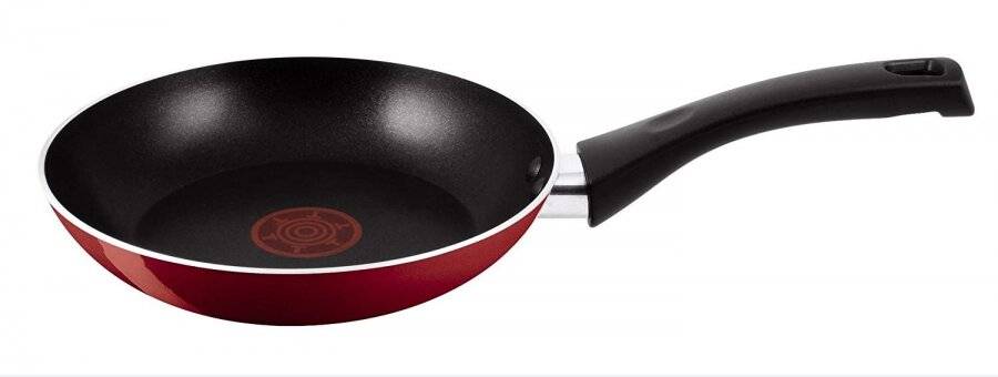 Tefal Bistro Thermo Spot  5-Piece Nonstick Cookware Set - Red