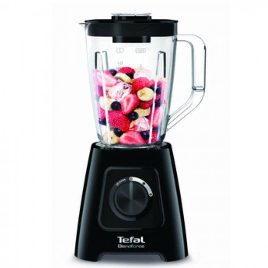 Tefal BL420840 2 Speeds 600W Blendforce II Blender With 2L Jug, Black