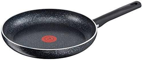 Tefal C2640702 Brut Stone Effect Frying Pan, Black - 30 cm