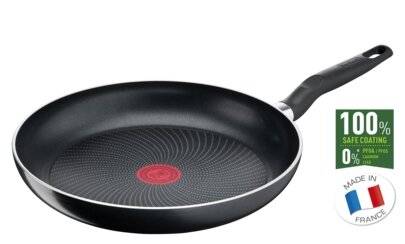 Tefal C2670453 Start Easy Induction Frying Pan, Black, 24 cm