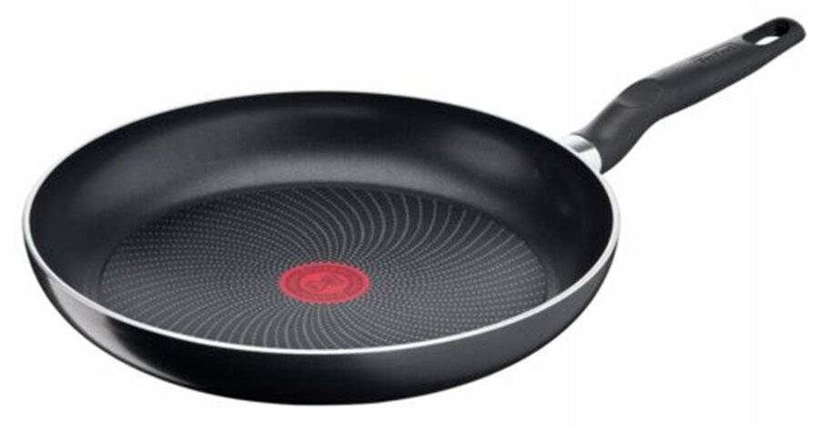 Tefal C2670453 Start Easy Induction Frying Pan, Black, 24 cm