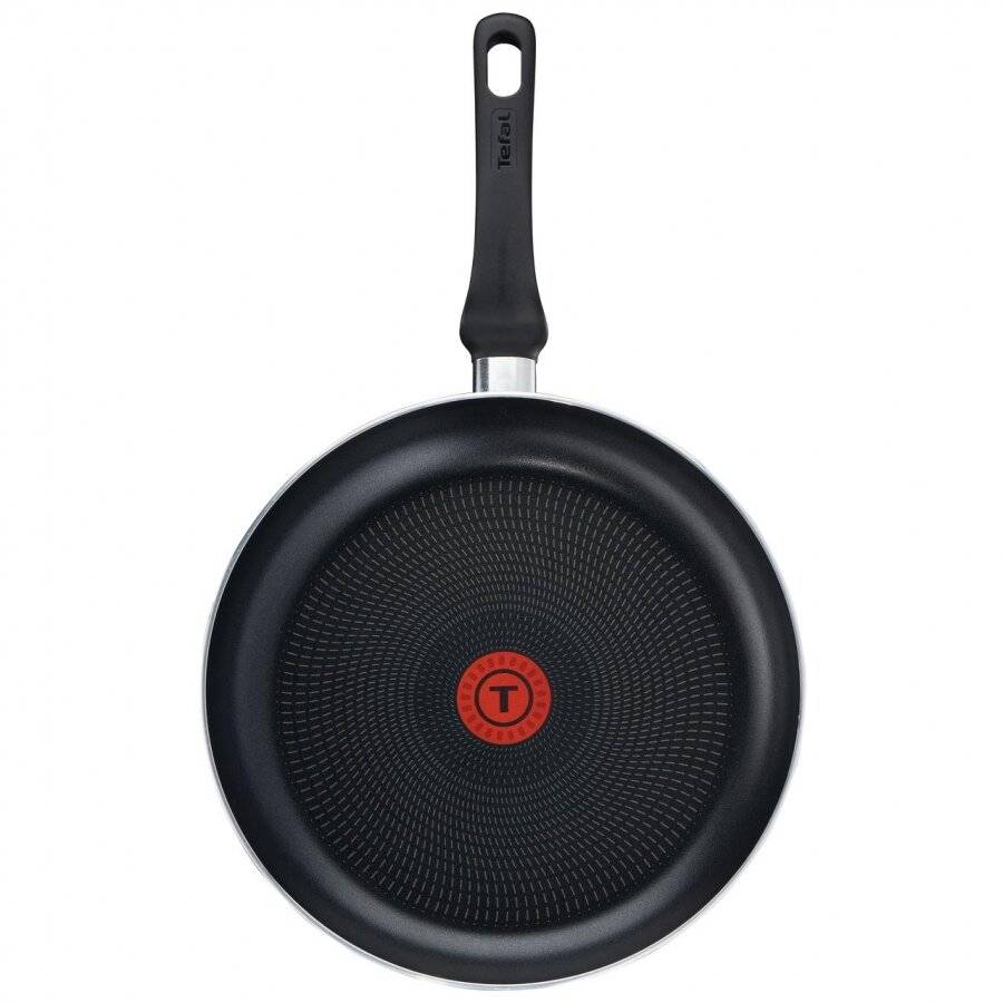 Tefal Cook Right Non-Stick Frying Pan, 28 cm - Black