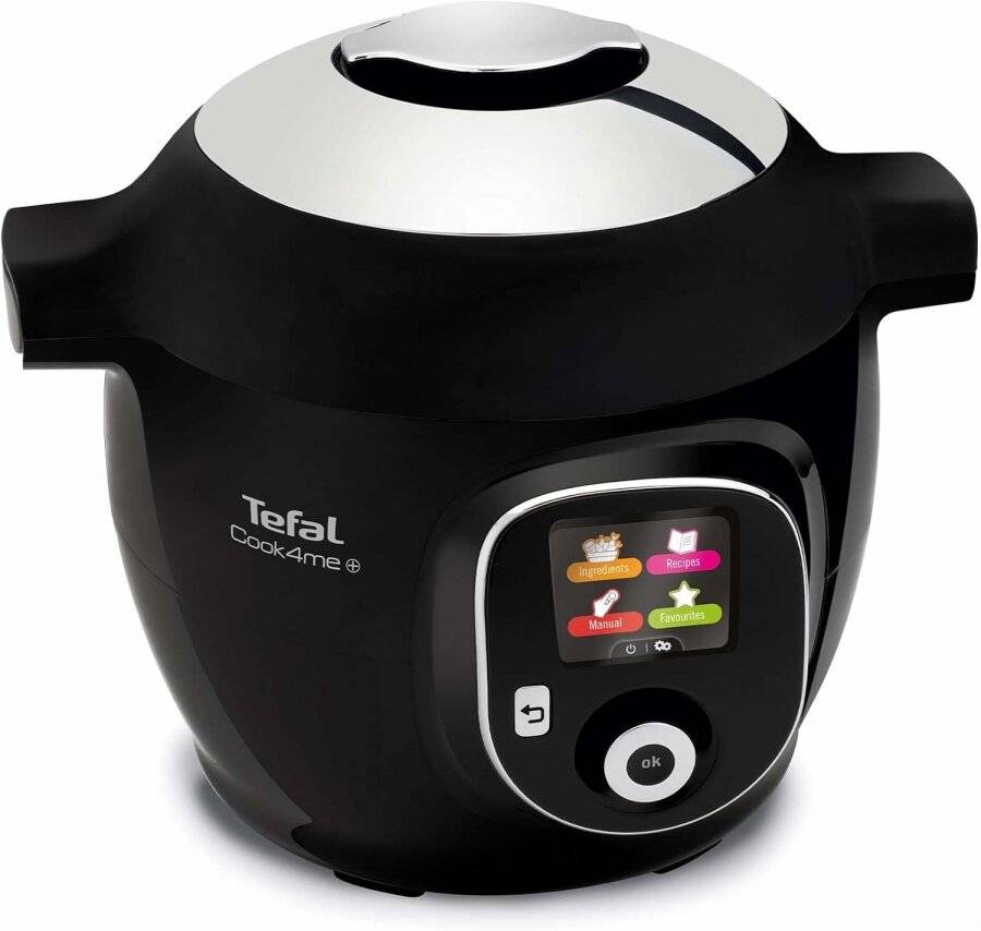 Tefal Cook4me One-pot Digital CY851840 Multi Pressure Cooker, 6L/Black