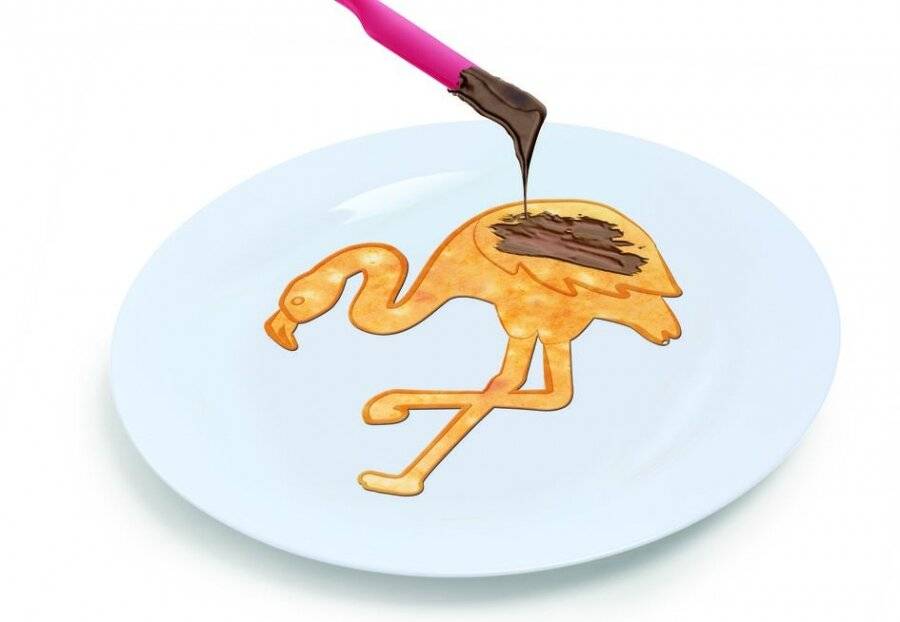 Tefal Create Your Own Animal Pancake  Pan - 25cm With Squeeze Bottle