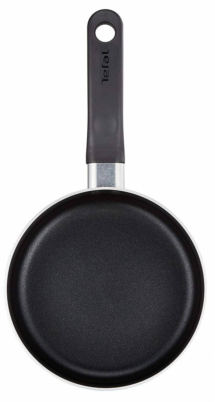 Tefal Delight 7pcs Non-Stick Frying Pan Saucepan Cookware Set - Black