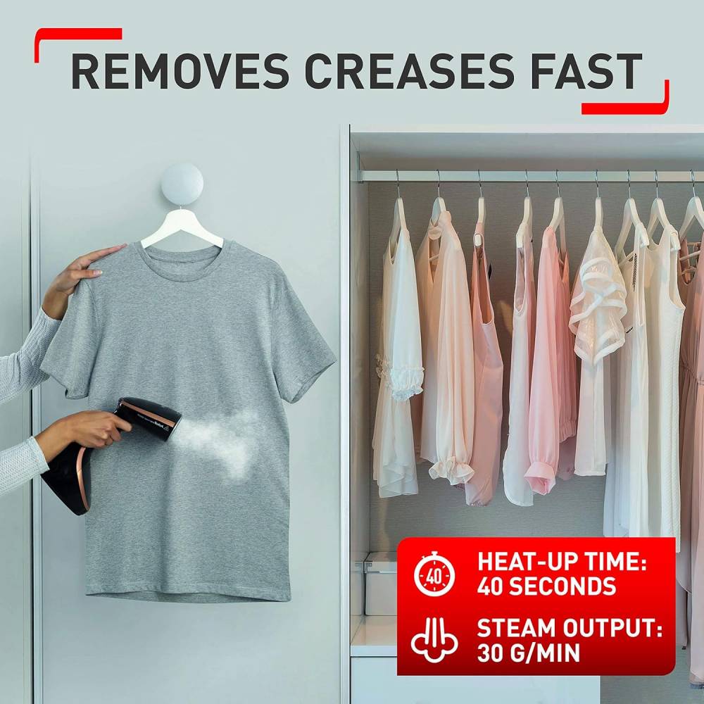 Tefal DT9100 Access Steam Care Handheld Clothes Steamer, 1600 W