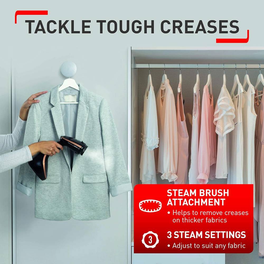 Tefal DT9100 Access Steam Care Handheld Clothes Steamer, 1600 W