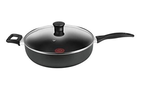 Tefal Easy Care 30cm- 4.7L Jumbo Saute Pan with Glass Lid