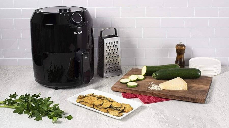 Tefal Easy Fry Classic EY201840 Air Fryer, Black, 4.2L, 6 portions