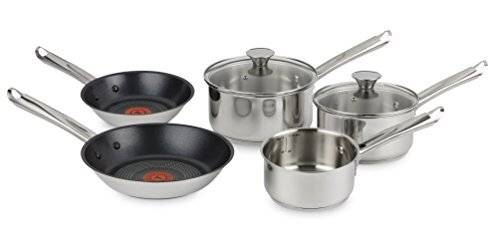 Tefal Elementary 5 Piece Set  - Stainless Steel, Silver