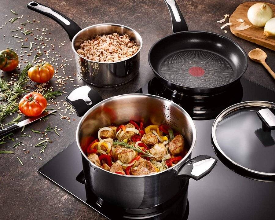Tefal Emotion E3000204 20 cm Non-Stick Coating Induction Frying Pan